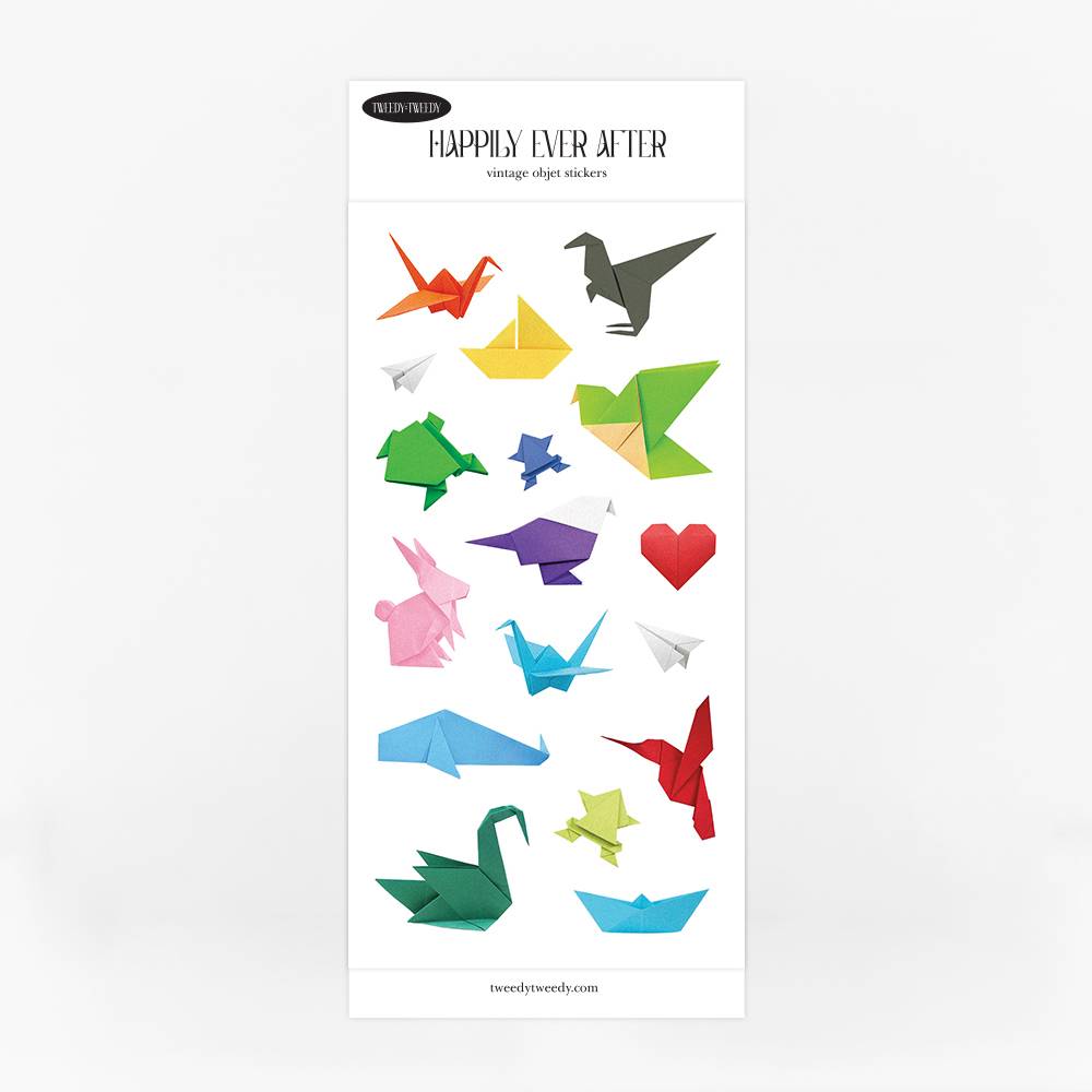 HAPPILY EVER AFTER - ORIGAMI (씰스티커)