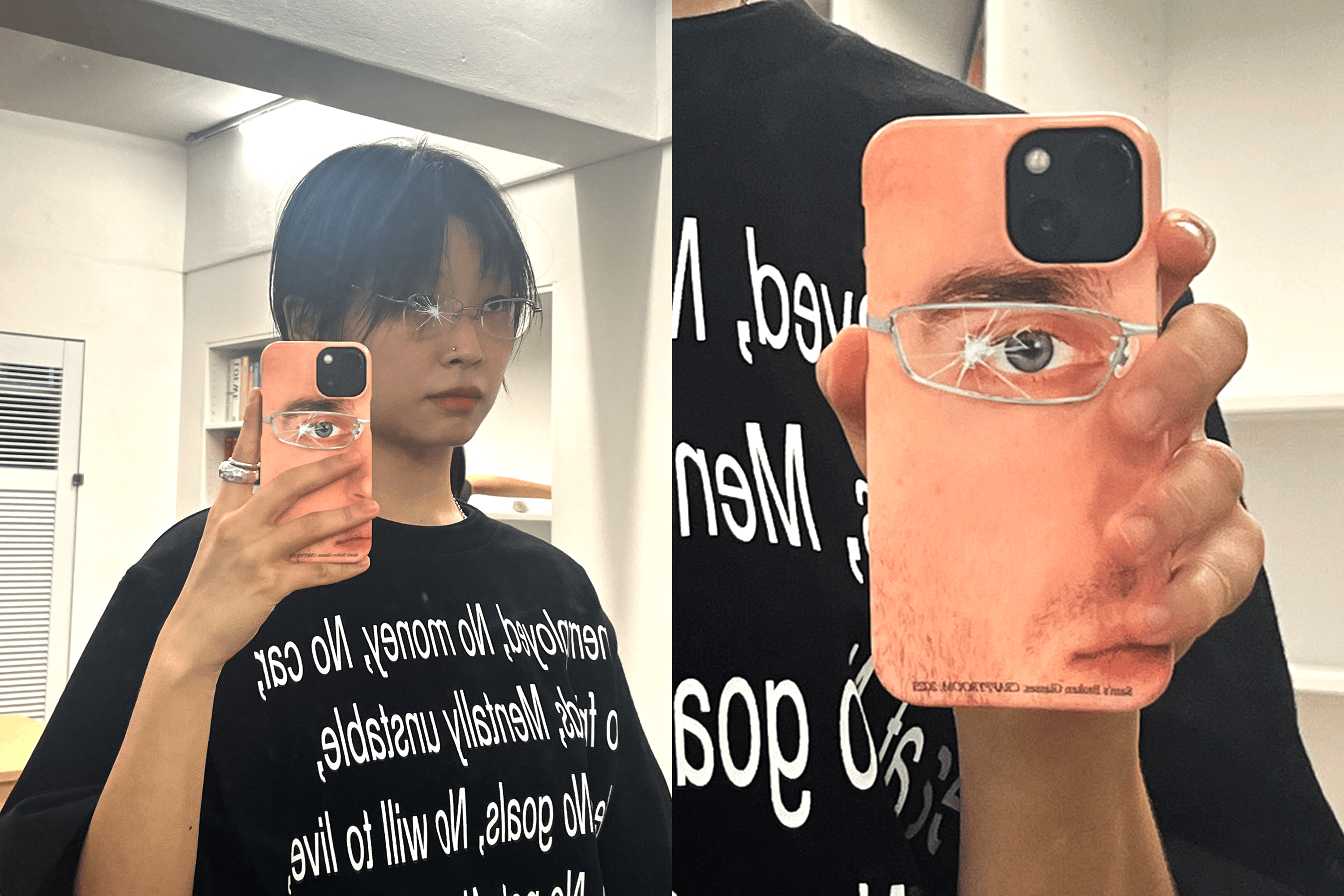 SAM'S BROKEN GLASSES HARD CASE