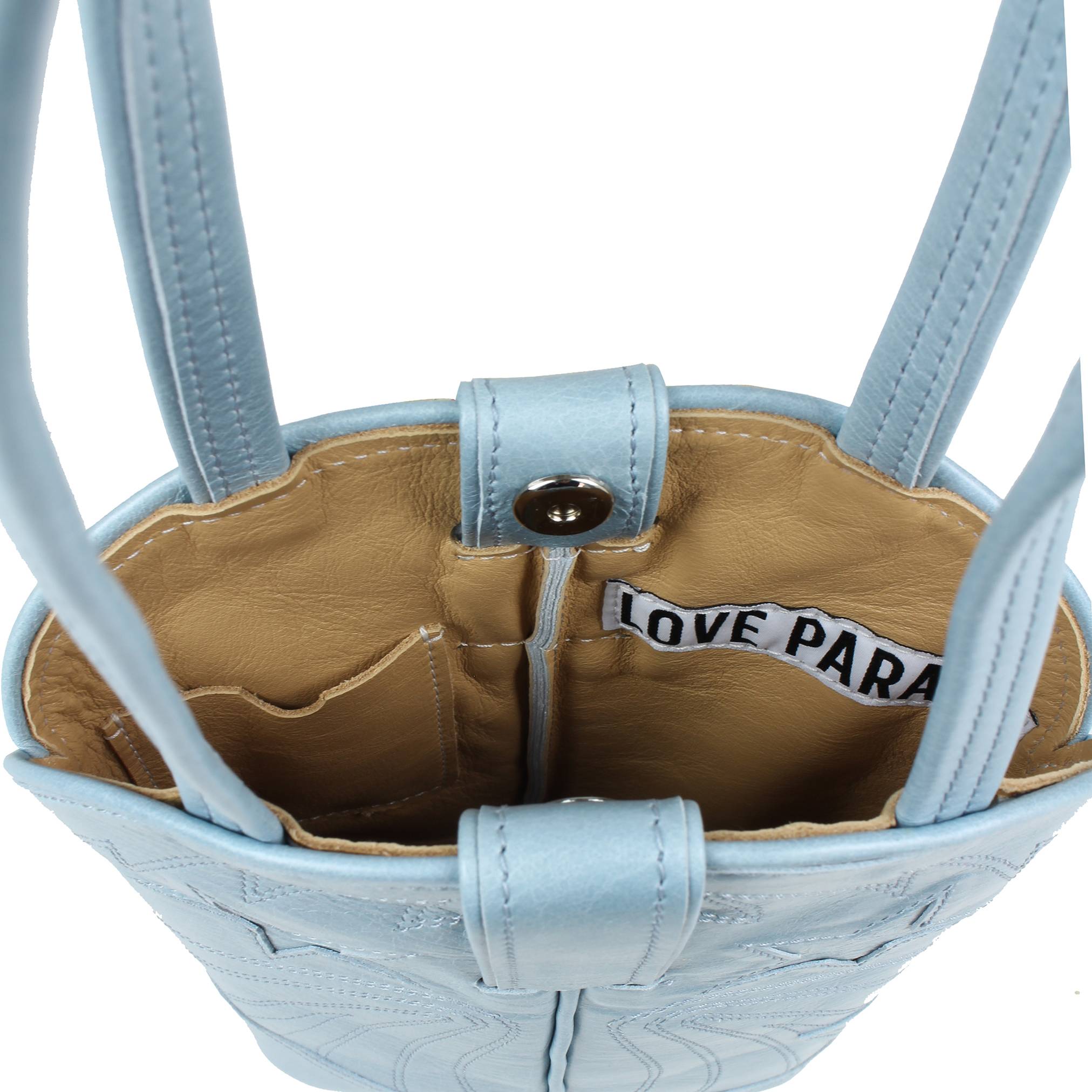 BOOTS PURSE - Sky blue - LOVE PARADE 러브퍼레이드 - CAVA LIFE