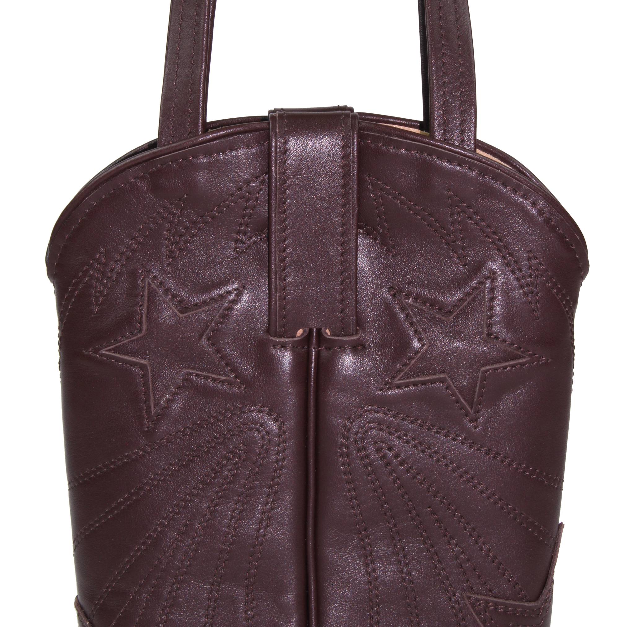 BOOTS PURSE - Chocolate - LOVE PARADE 러브퍼레이드 - CAVA LIFE