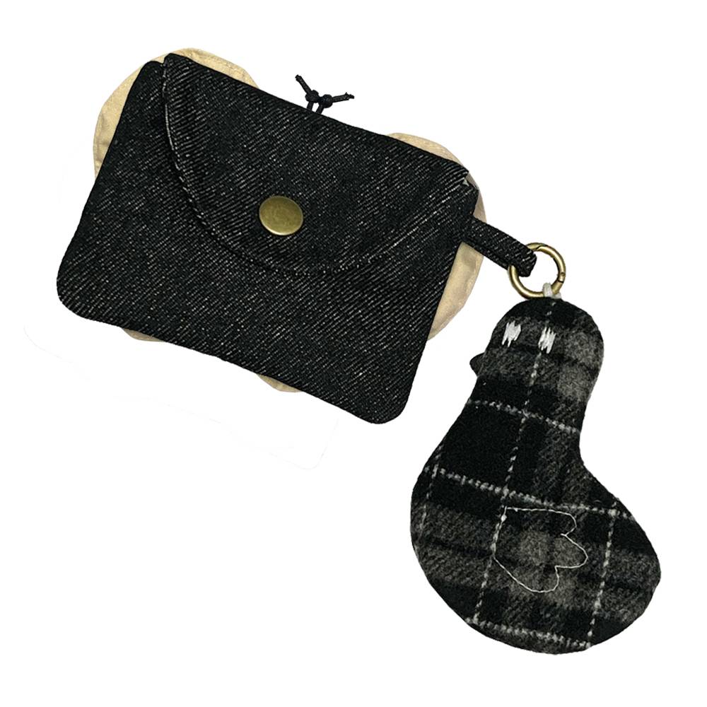 나비 수집 데님 카드지갑 NB014