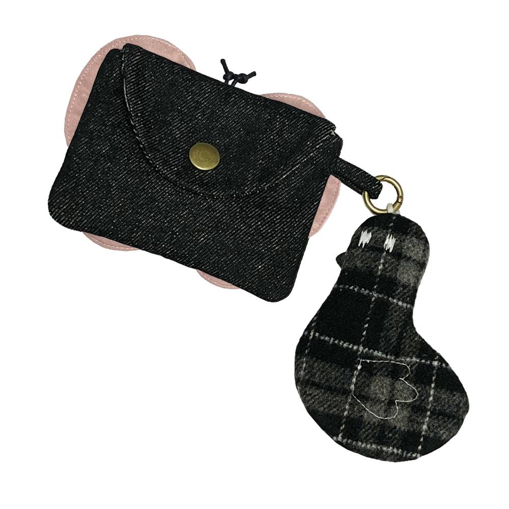 나비 수집 데님 카드지갑 NB012