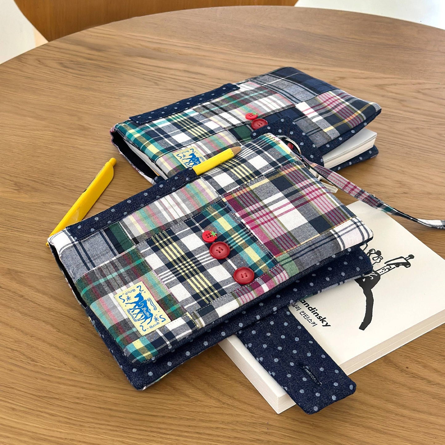 Checky Patch Book Cover