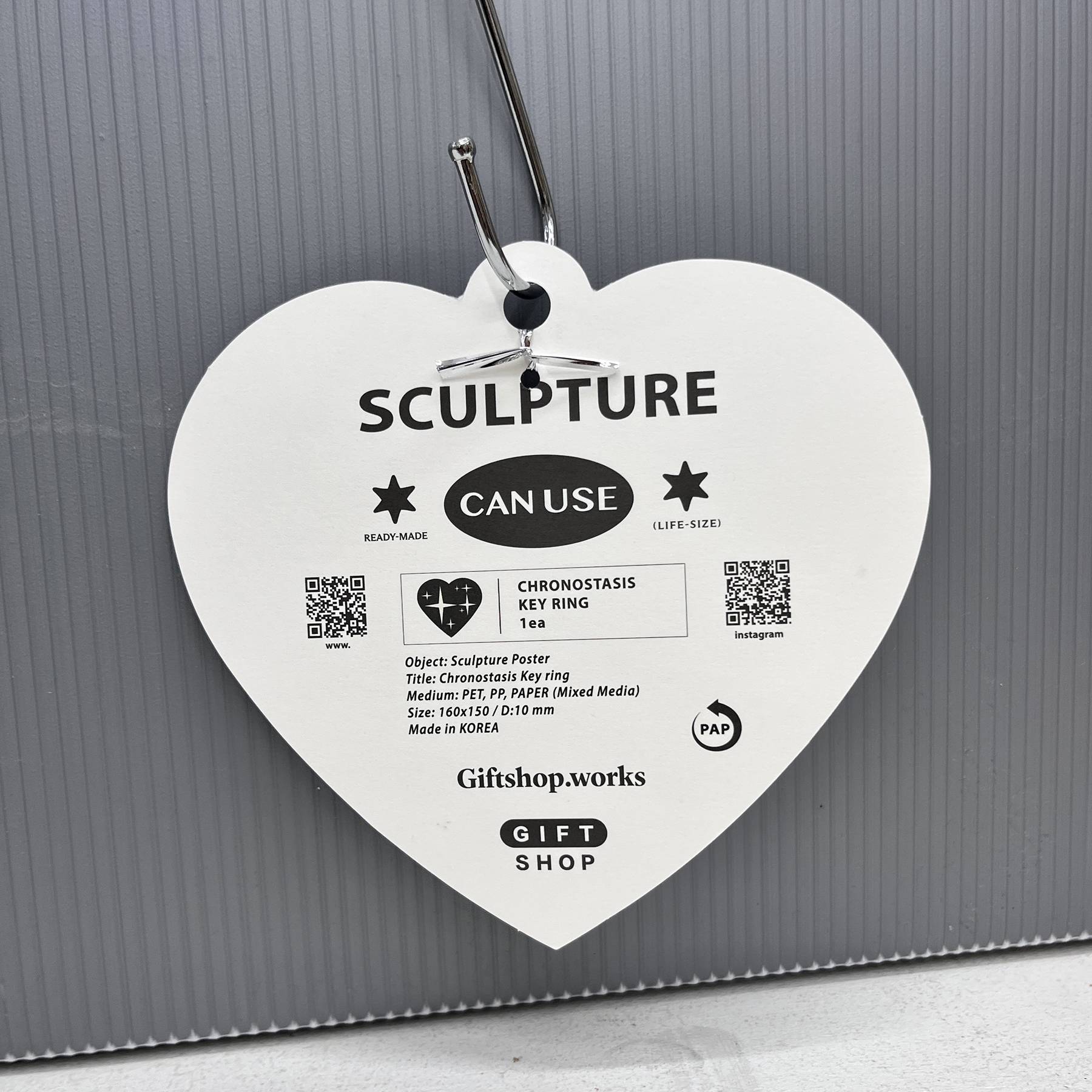 CHRONOSTASIS KEYRING - GIFTSHOP.WORKS - CAVA LIFE