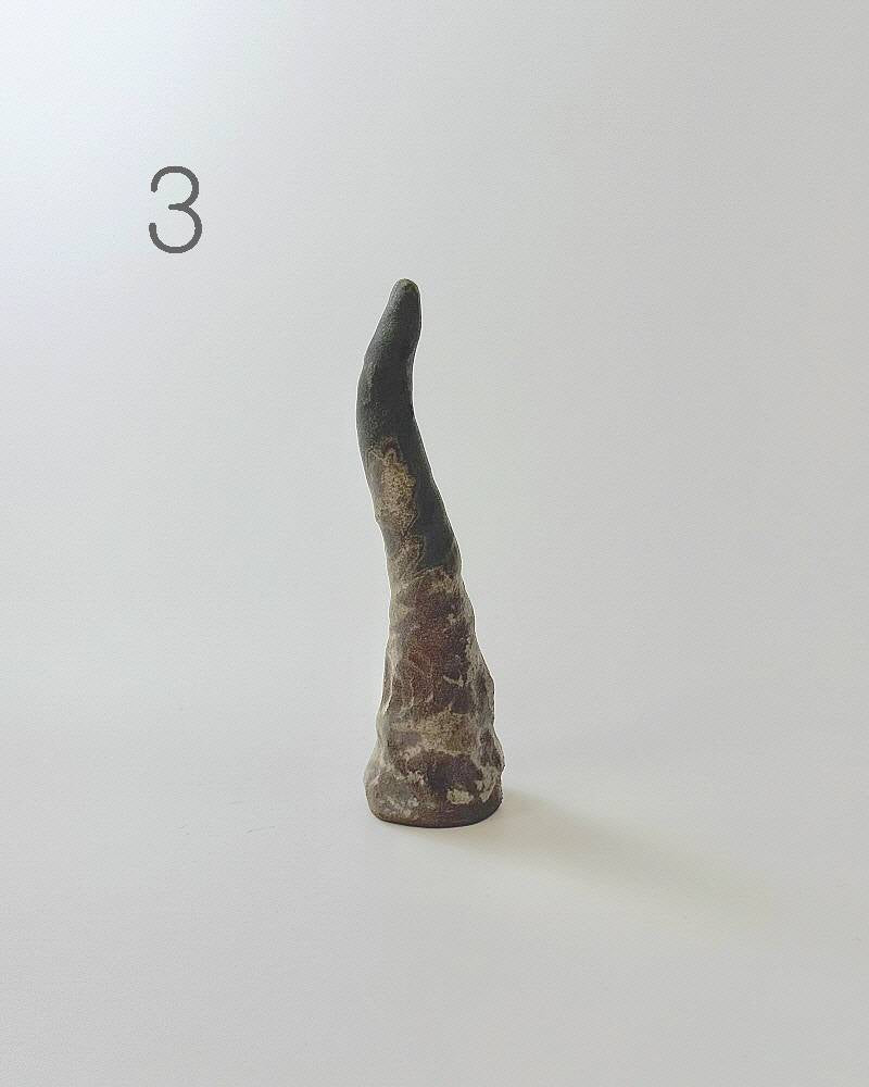 Black clay horn series