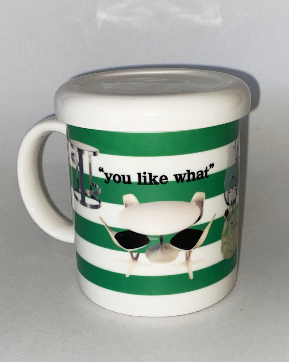 오브젝트 스트라이프 심플 머그 - you like what 유라이크왓 - CAVA LIFE