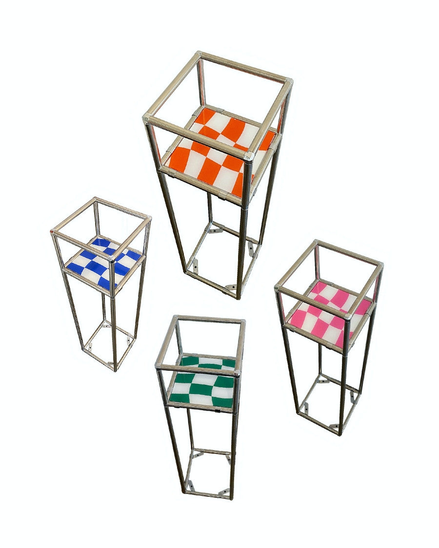 모듈 롱선반 (컬러 체커보드) - you like what 유라이크왓 - CAVA LIFE