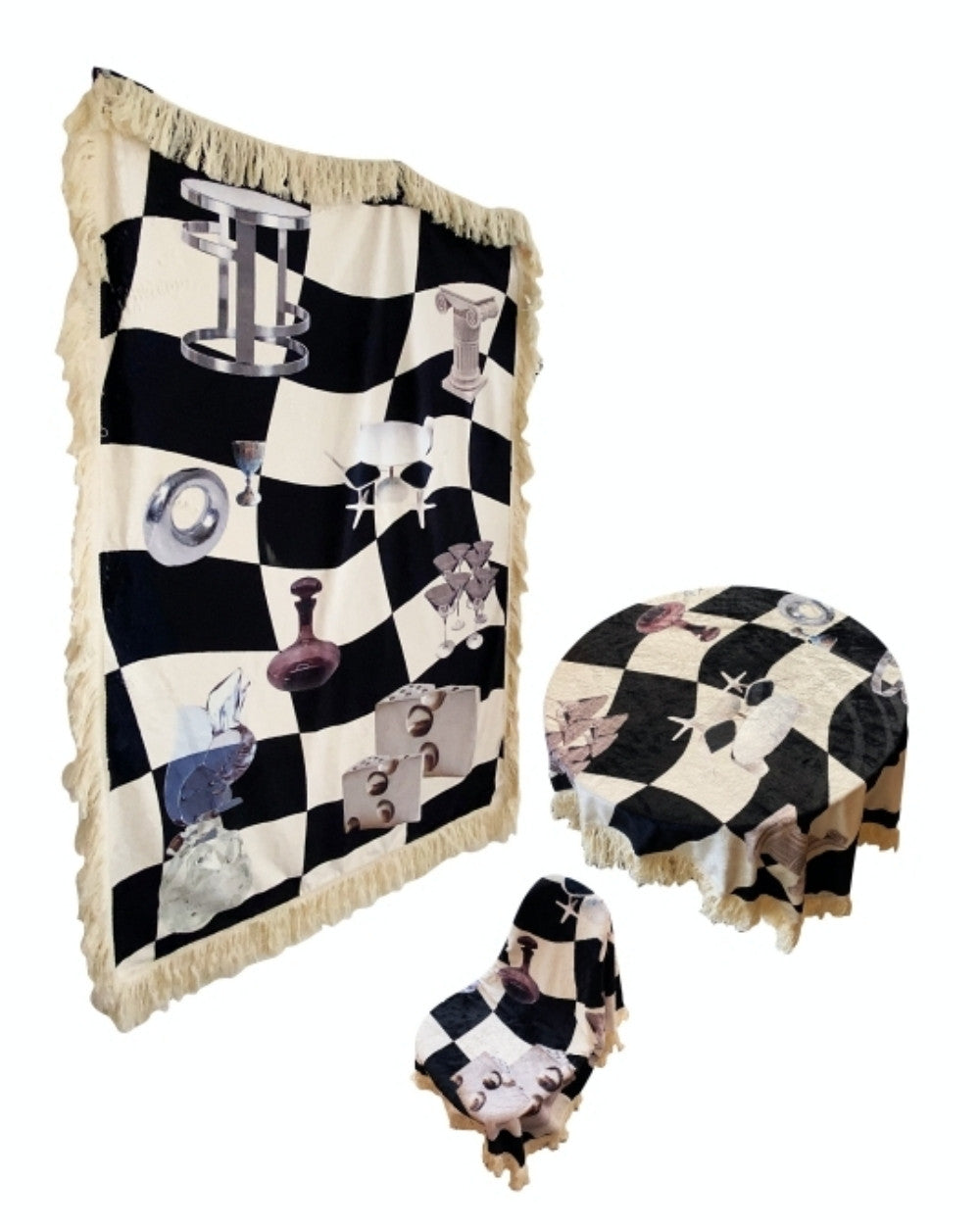 오브젝트 블랭킷 (체커보드) - you like what 유라이크왓 - CAVA LIFE