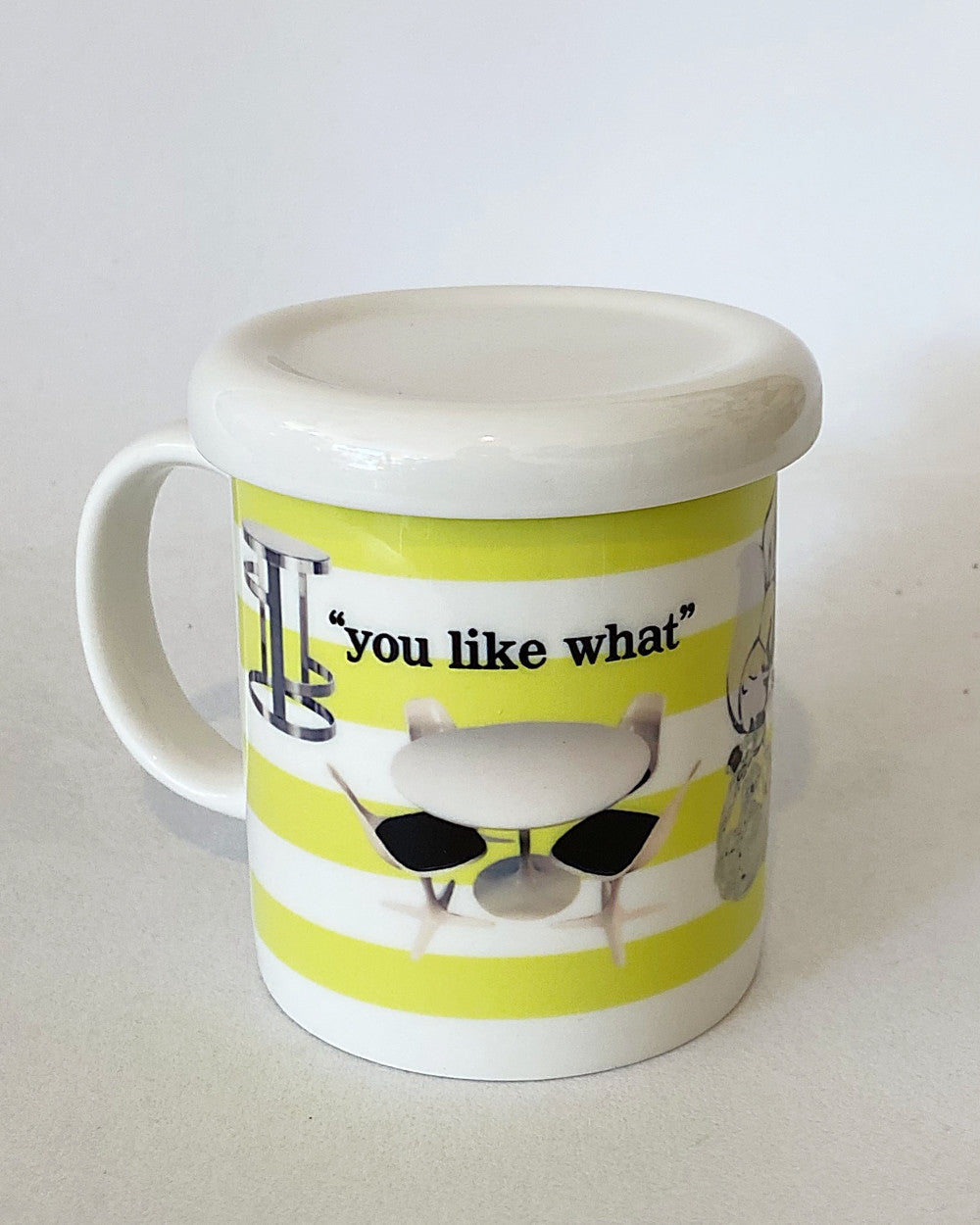 오브젝트 스트라이프 심플 머그 - you like what 유라이크왓 - CAVA LIFE