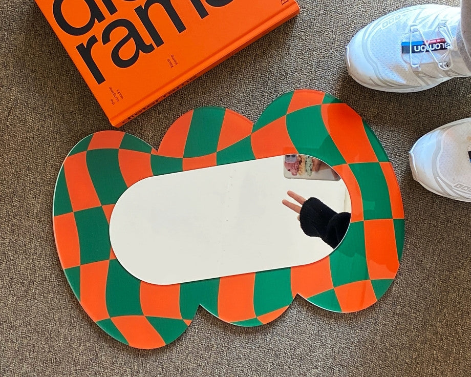 클라우드 미러 (오렌지&그린) - you like what 유라이크왓 - CAVA LIFE