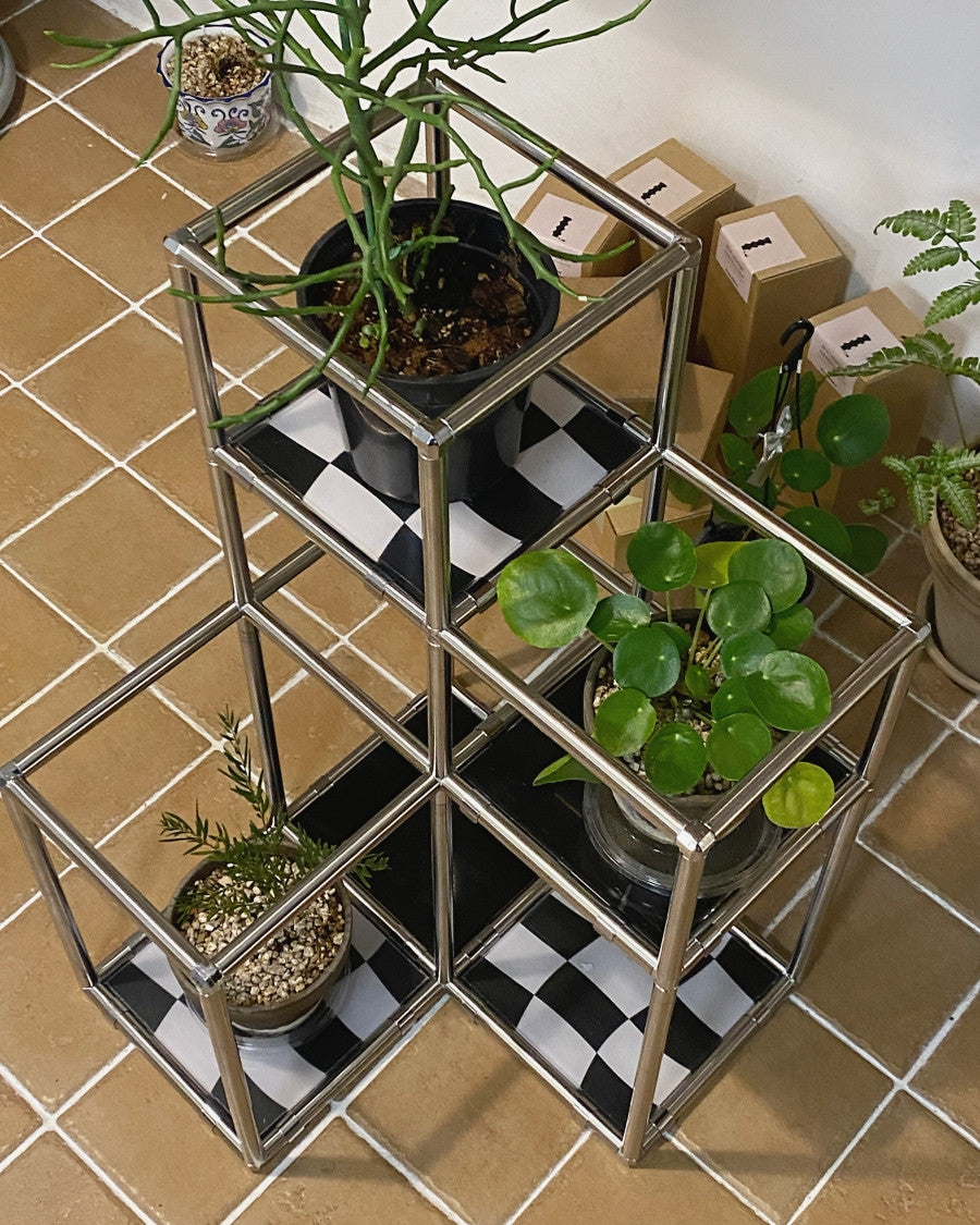 3단 모듈 선반 (체커보드) - you like what 유라이크왓 - CAVA LIFE