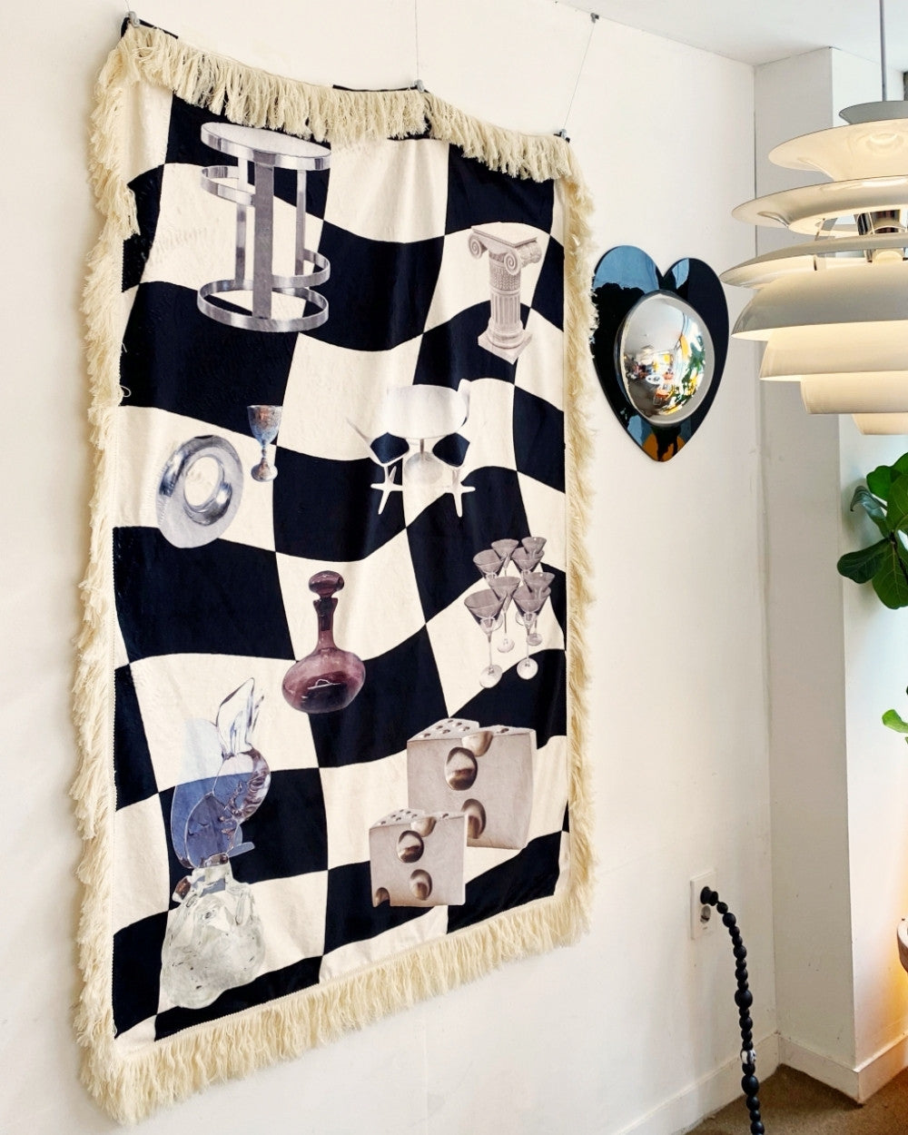 오브젝트 블랭킷 (체커보드) - you like what 유라이크왓 - CAVA LIFE