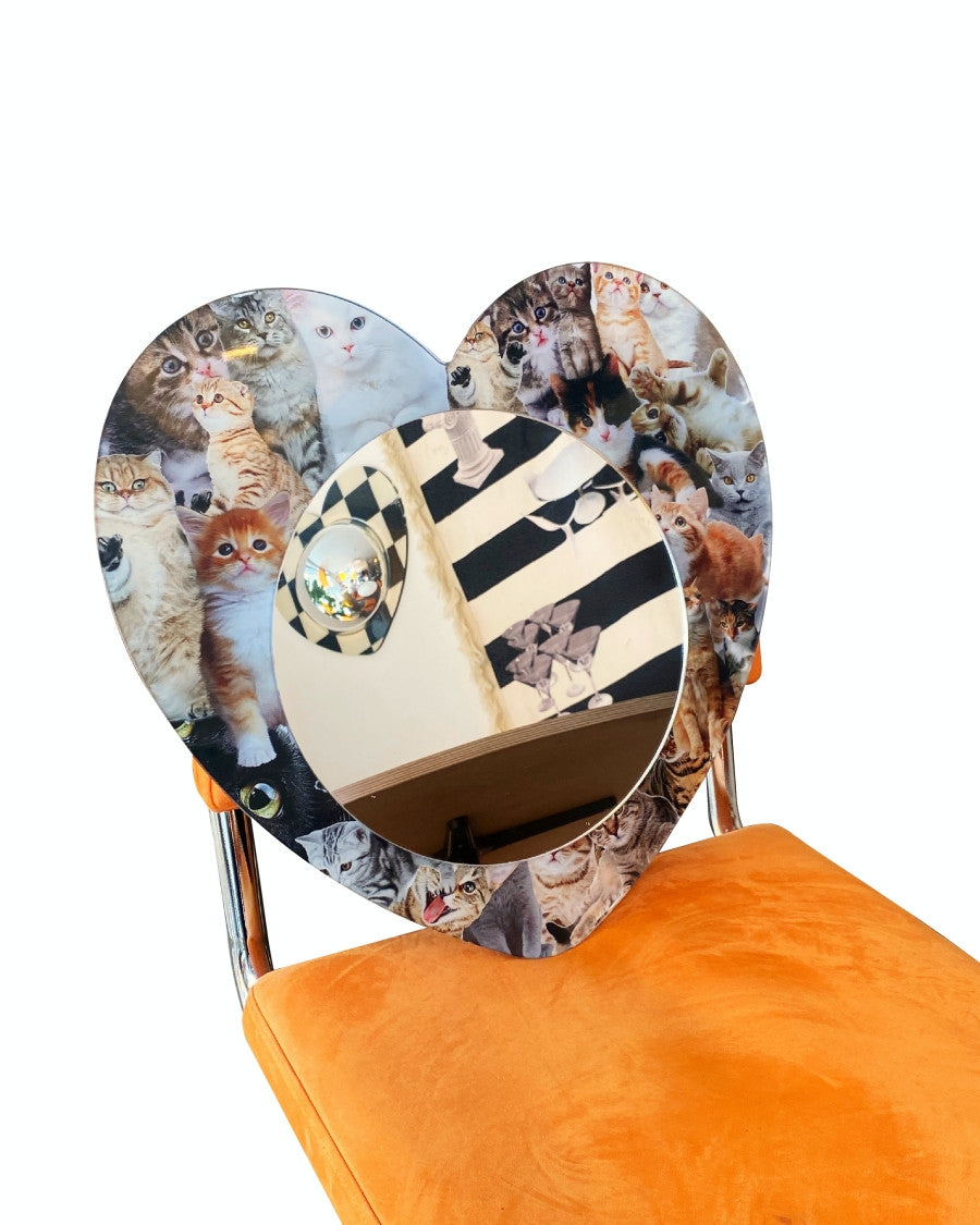 러브캣 아크릴 거울 - you like what 유라이크왓 - CAVA LIFE