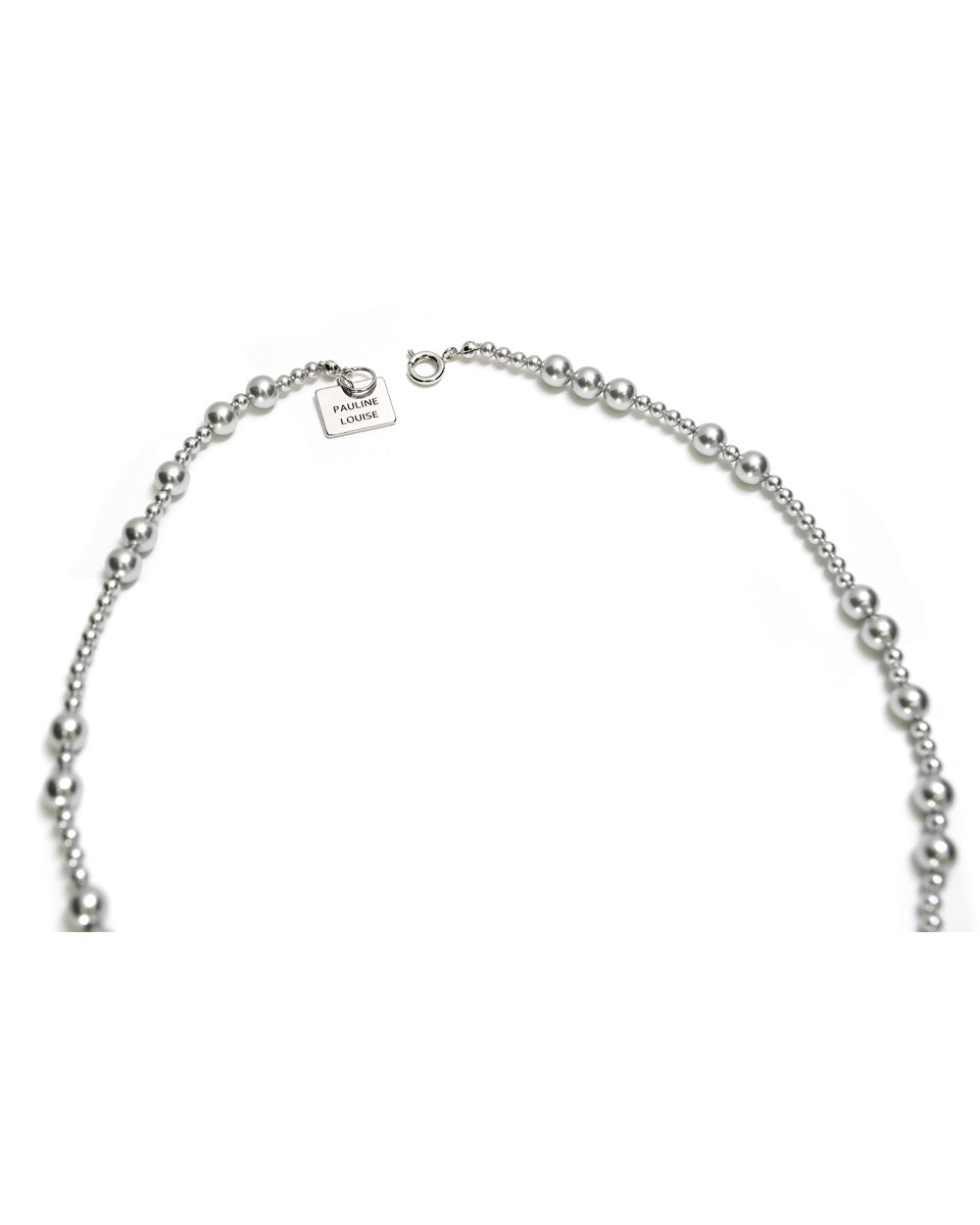 그레이 글라스 목걸이 - Pauline Louise 폴린루이즈 - CAVA LIFE