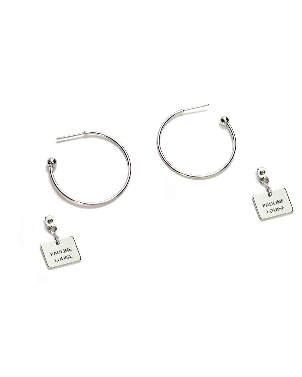 Material Earrings│머테리얼 귀걸이 - Pauline Louise 폴린루이즈 - CAVA LIFE