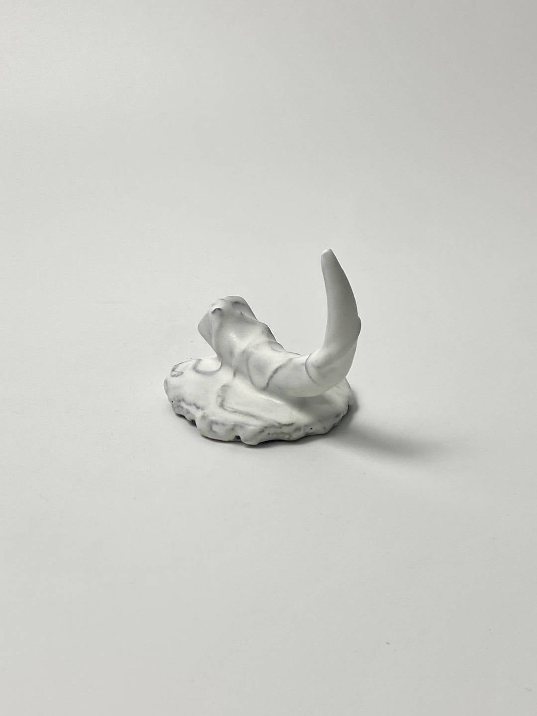 Rib of soil - natural white