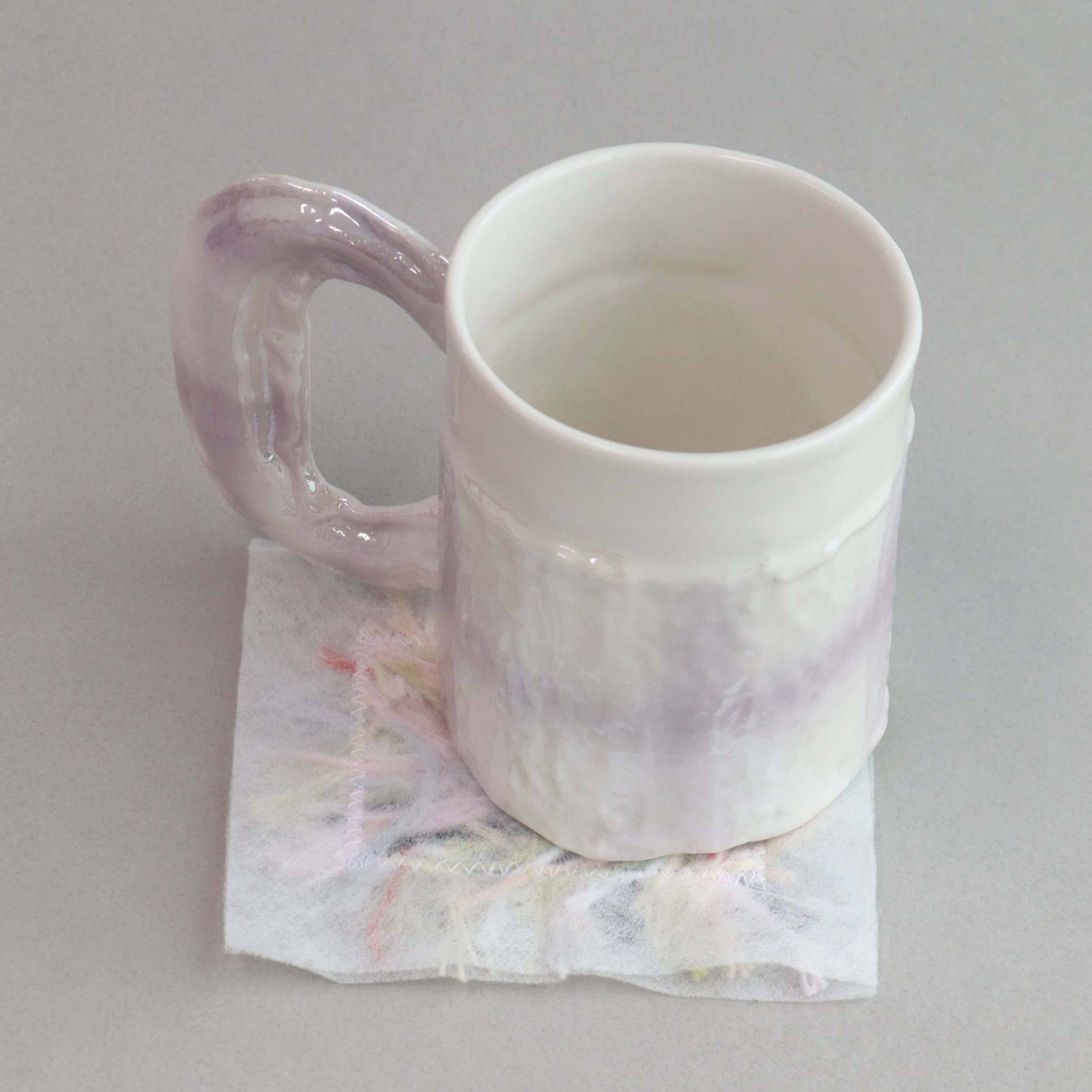 Tweed mug Lilac