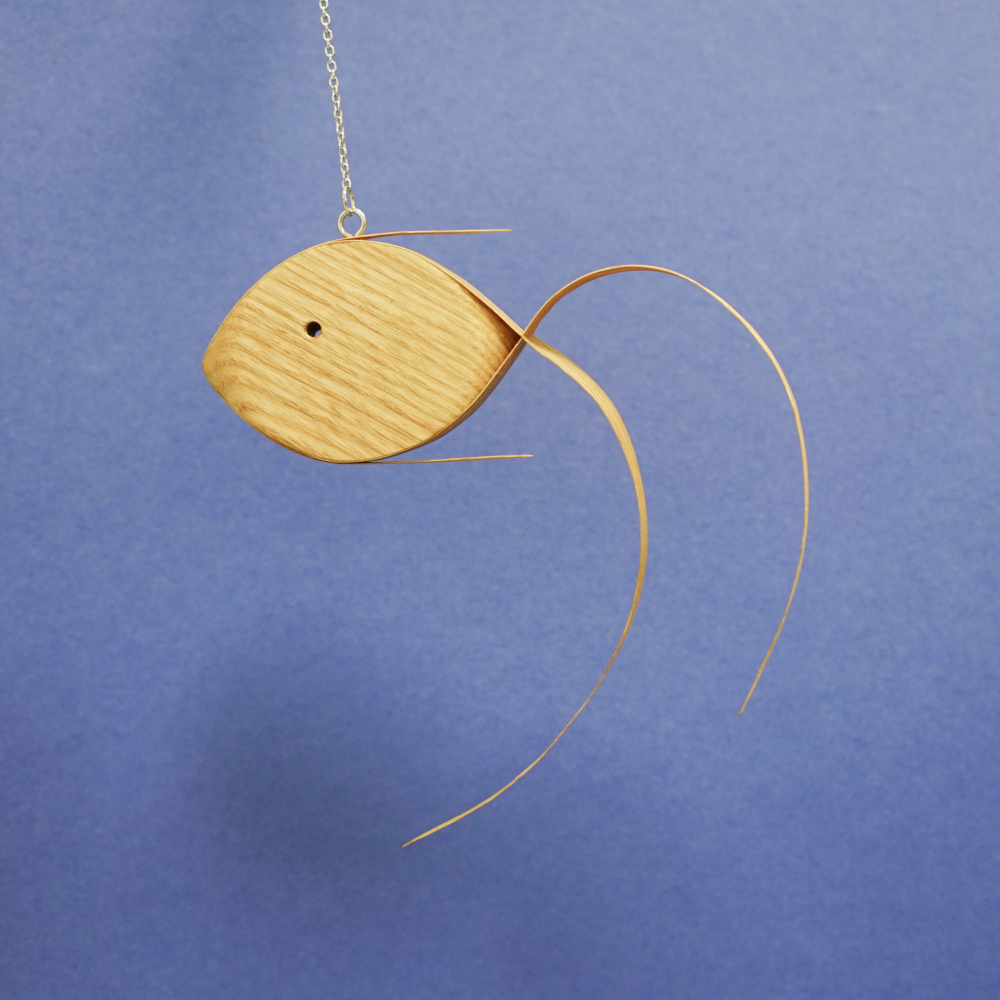 Almond Fish 모빌 - 애쉬