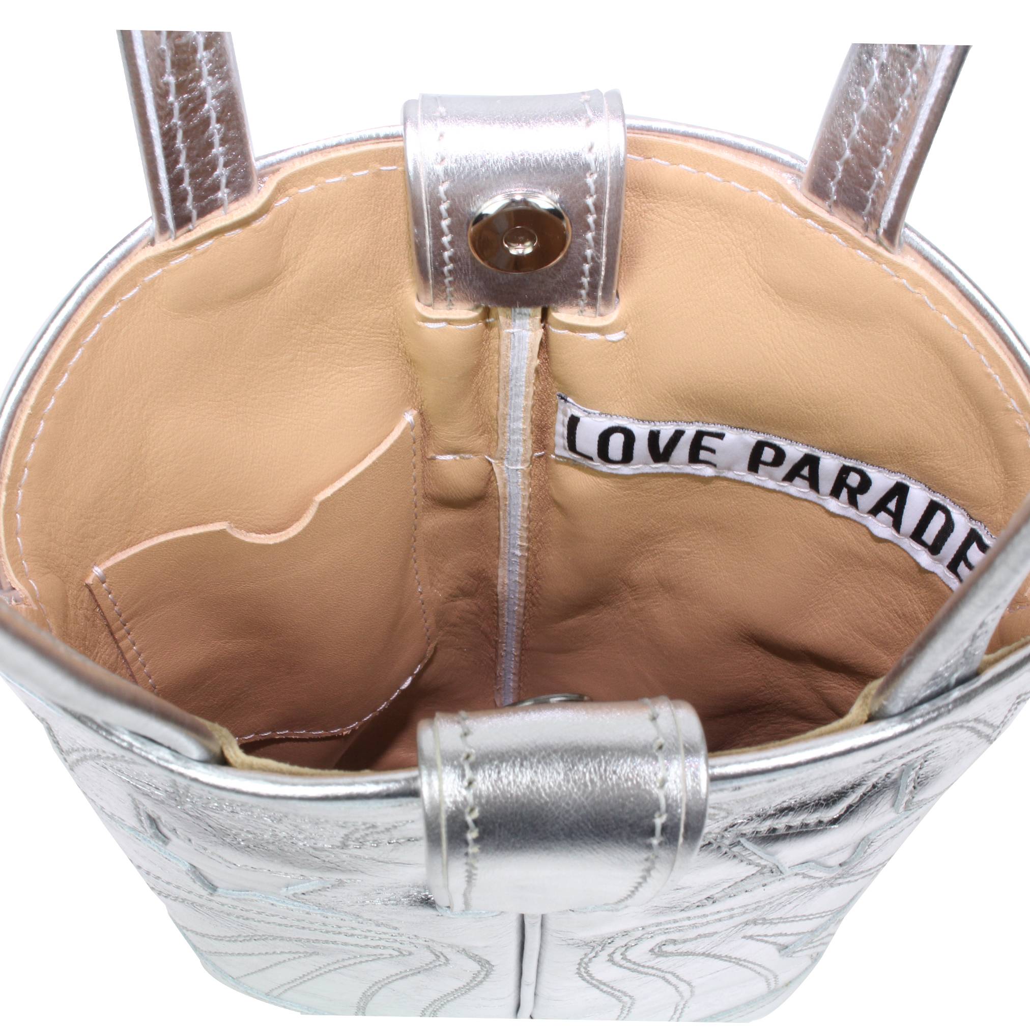 BOOTS PURSE - Silver - LOVE PARADE 러브퍼레이드 - CAVA LIFE