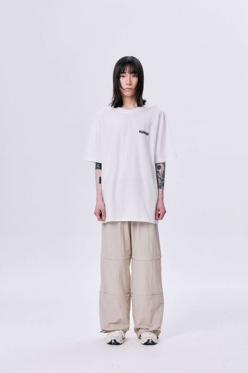 REFLECTED 3 PARTS PANTS / SAND - HALOMINIUM  할로미늄 - CAVA LIFE