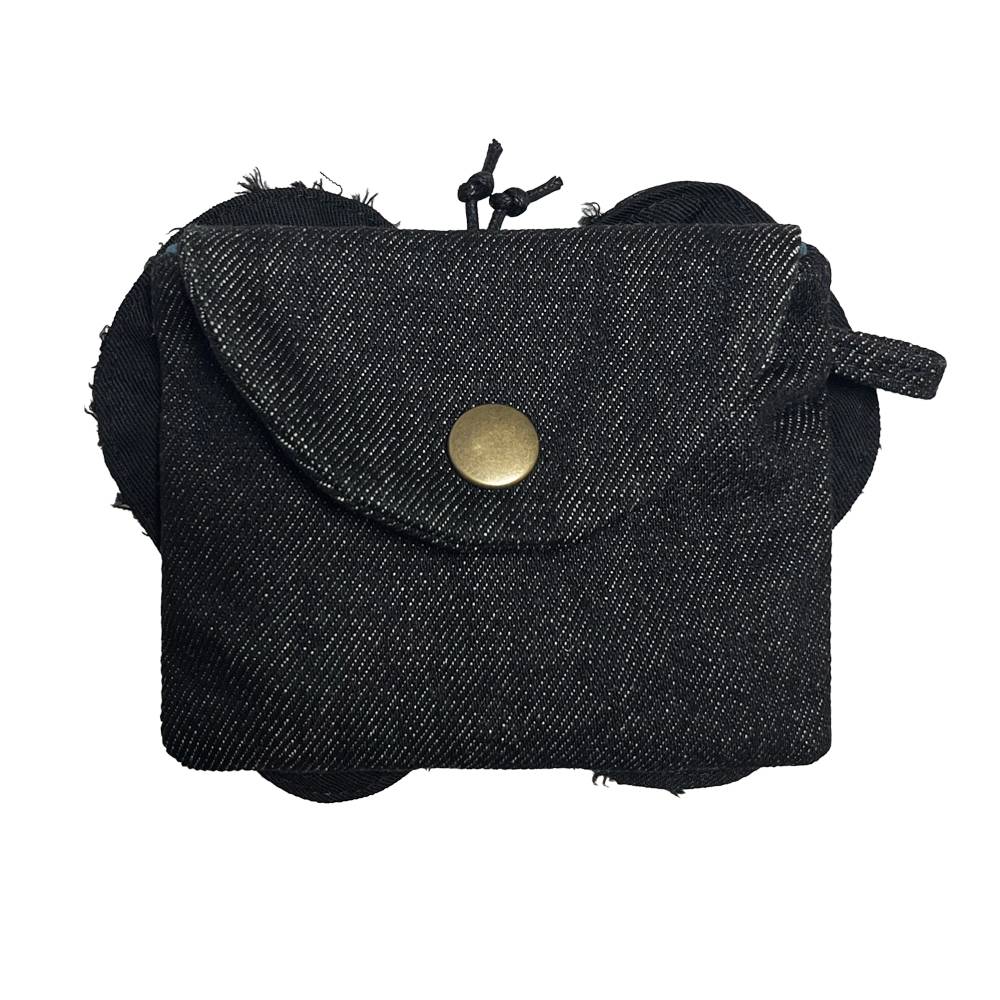 나비 수집 데님 카드지갑 NB010