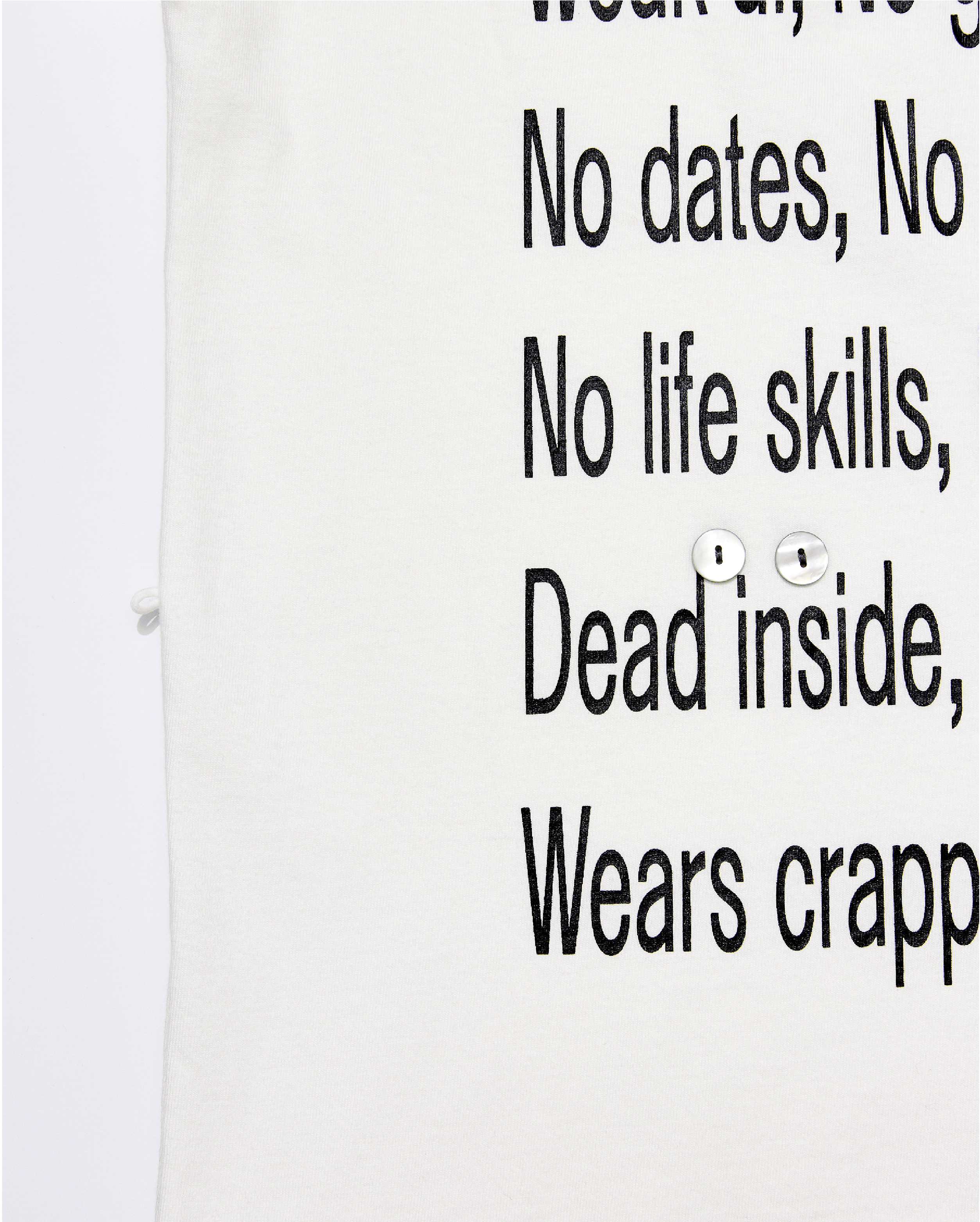 LOSERS’ UNIFORM (WHITE)