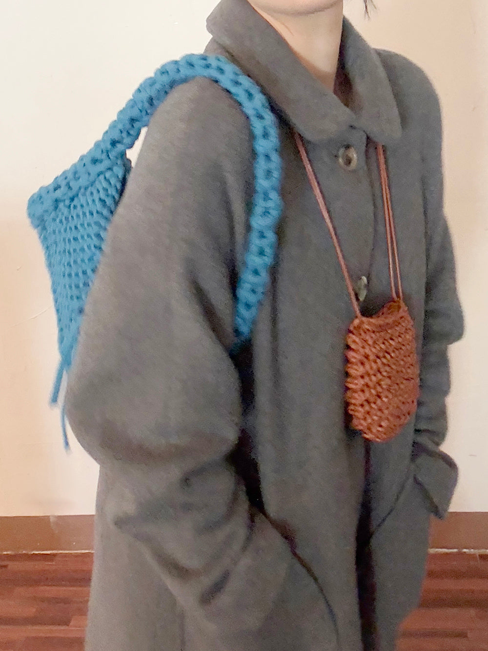 Tinto Shoulder Bag 틴토 숄더 백 - Blue