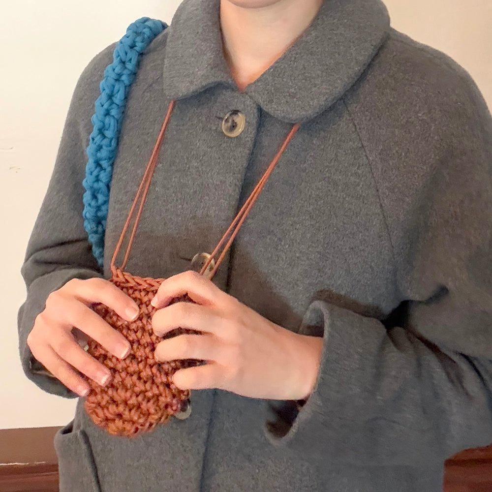 Mini Basket Cross Bag 미니 바스켓 크로스 백 - Camel