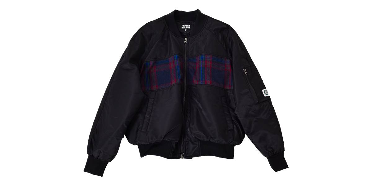 MAGE MA-1 BOMBER JACKET (BLACK)