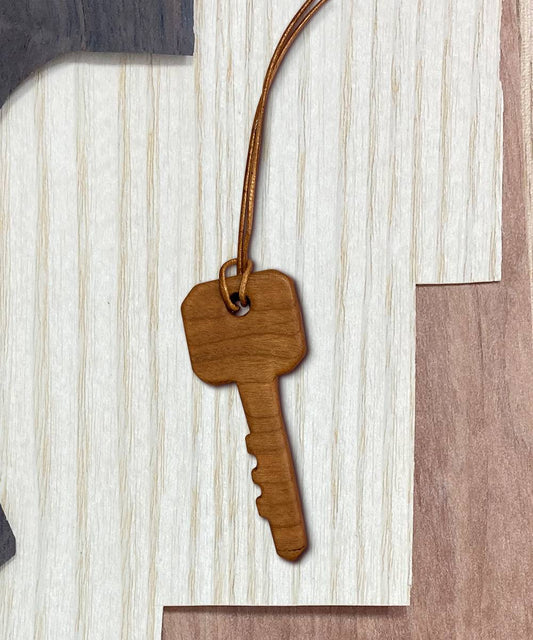 [One&Only] Drawing Pendant Series 우든 팬던트 - 네모난 키