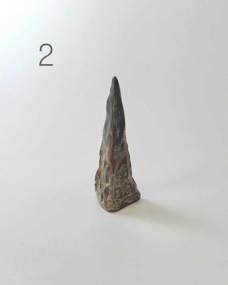 Black clay horn series