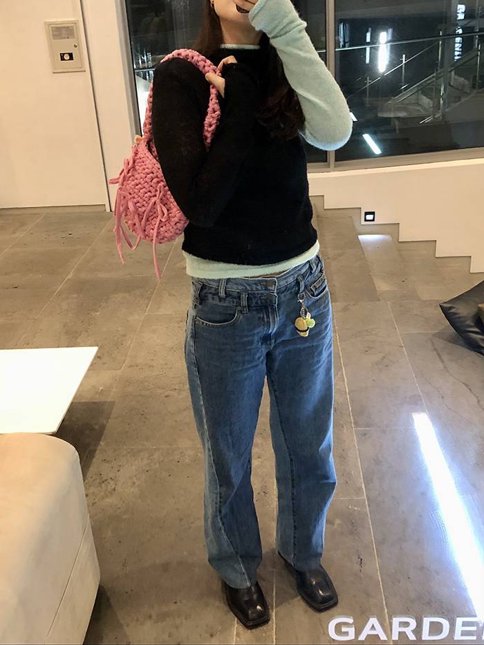 Ribbon Shoulder Bag / 리본 숄더백 - Pink - saltybutterhandworks 솔티버터핸드웍스 - CAVA LIFE