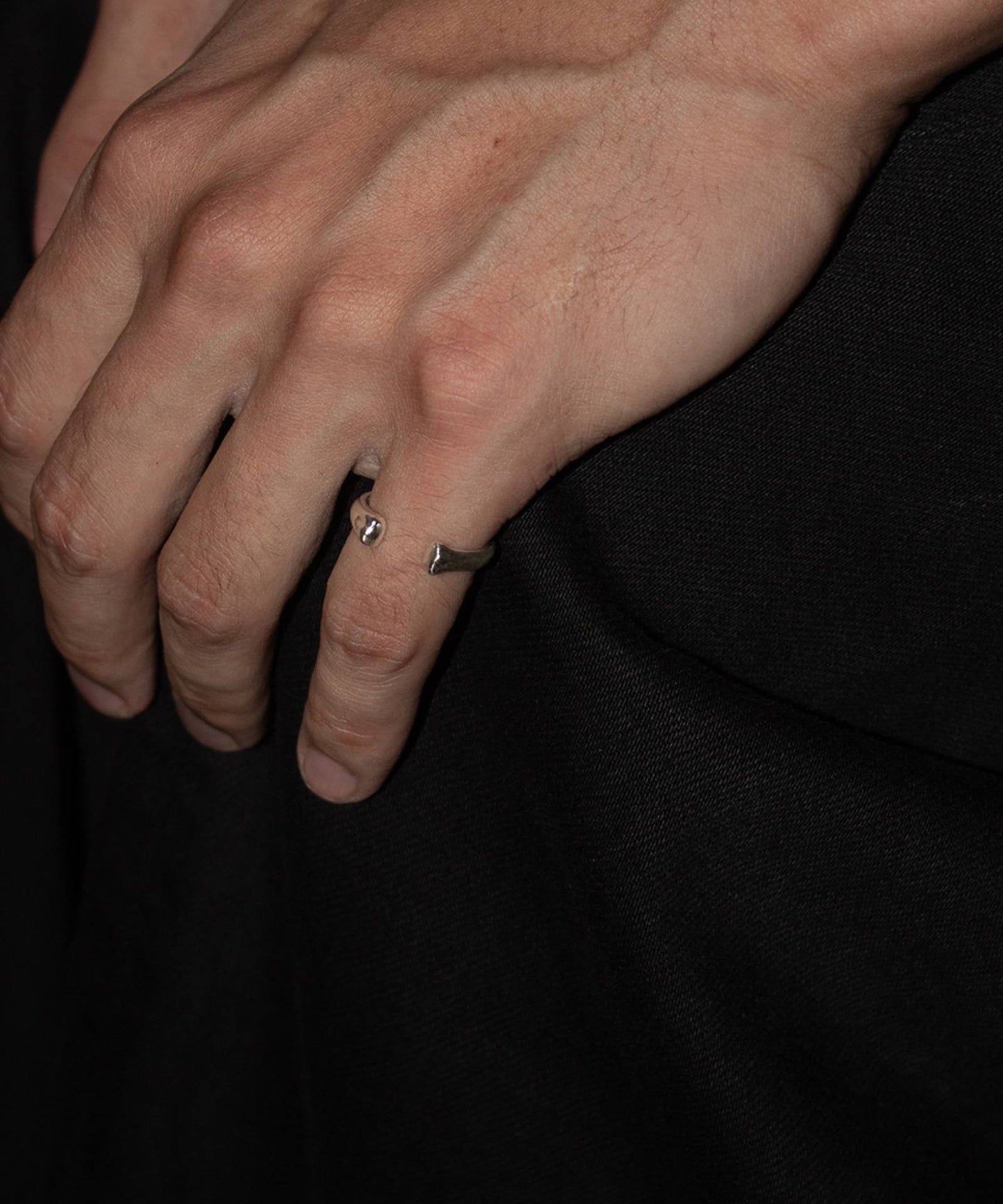 someone's bone open ring