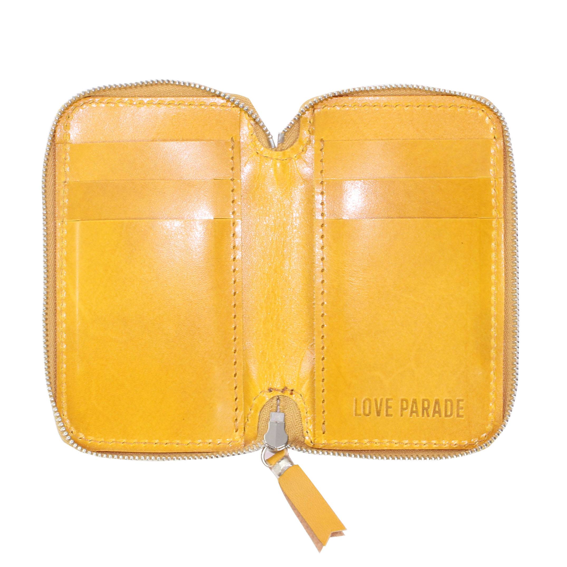 STUD WALLET - YELLOW