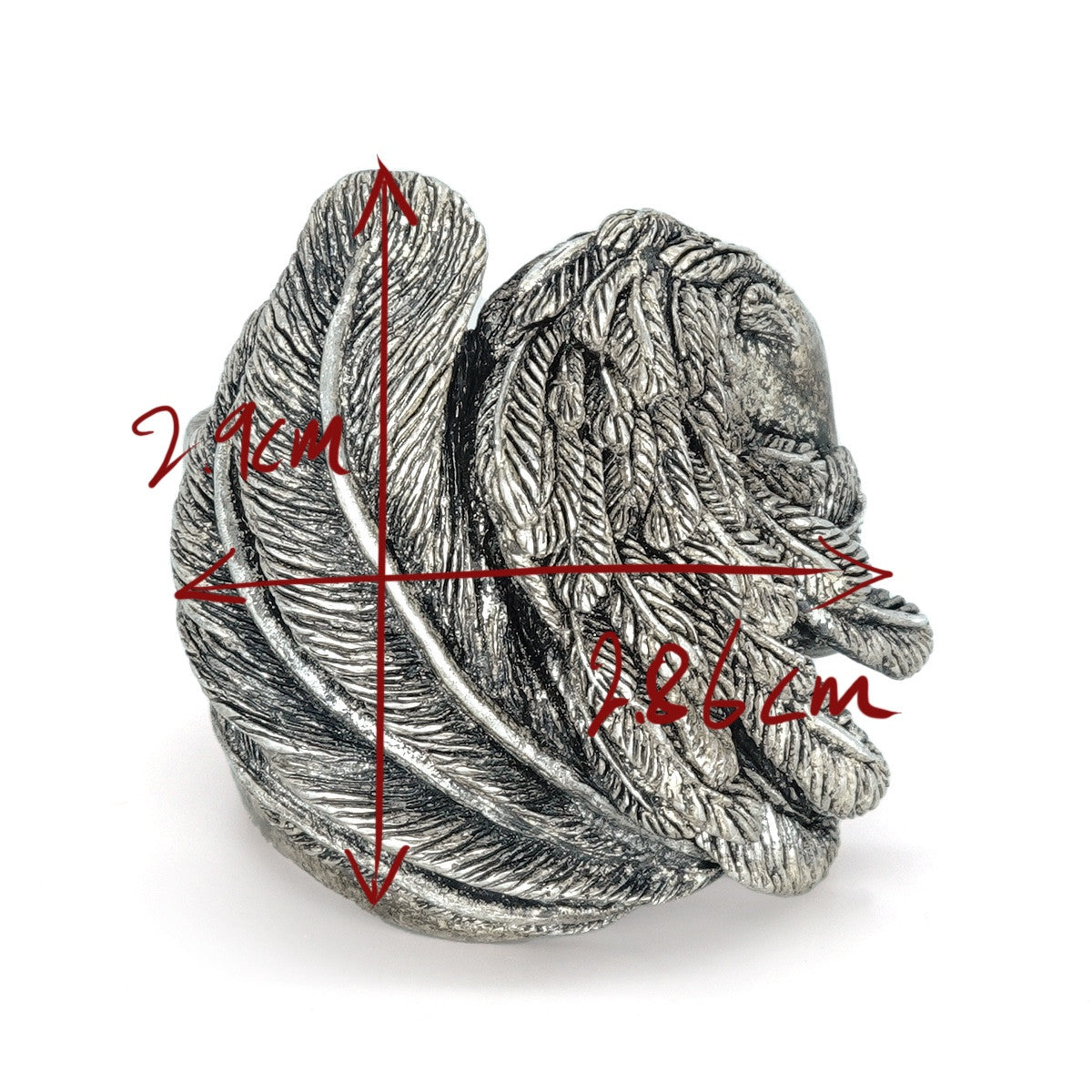 깃털과 날개.[ ring ] - O-DAE - CAVA LIFE