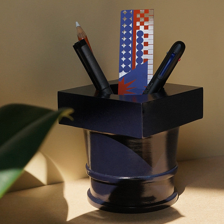 Post-Column 펜슬홀더 - 글로시 네이비 - A-SE STUDIO 아쎄스튜디오 - CAVA LIFE