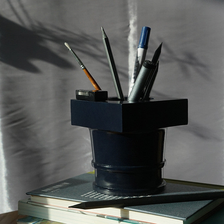 Post-Column 펜슬홀더 - 글로시 네이비 - A-SE STUDIO 아쎄스튜디오 - CAVA LIFE