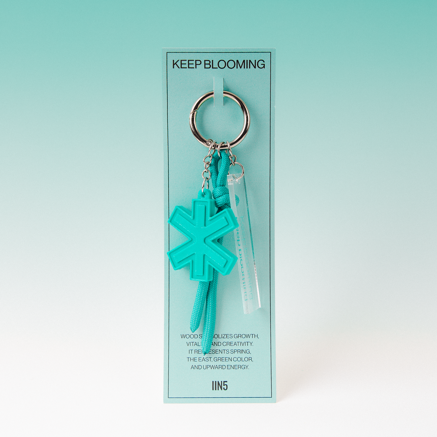 목 사주 개운 키링 / Keep blooming