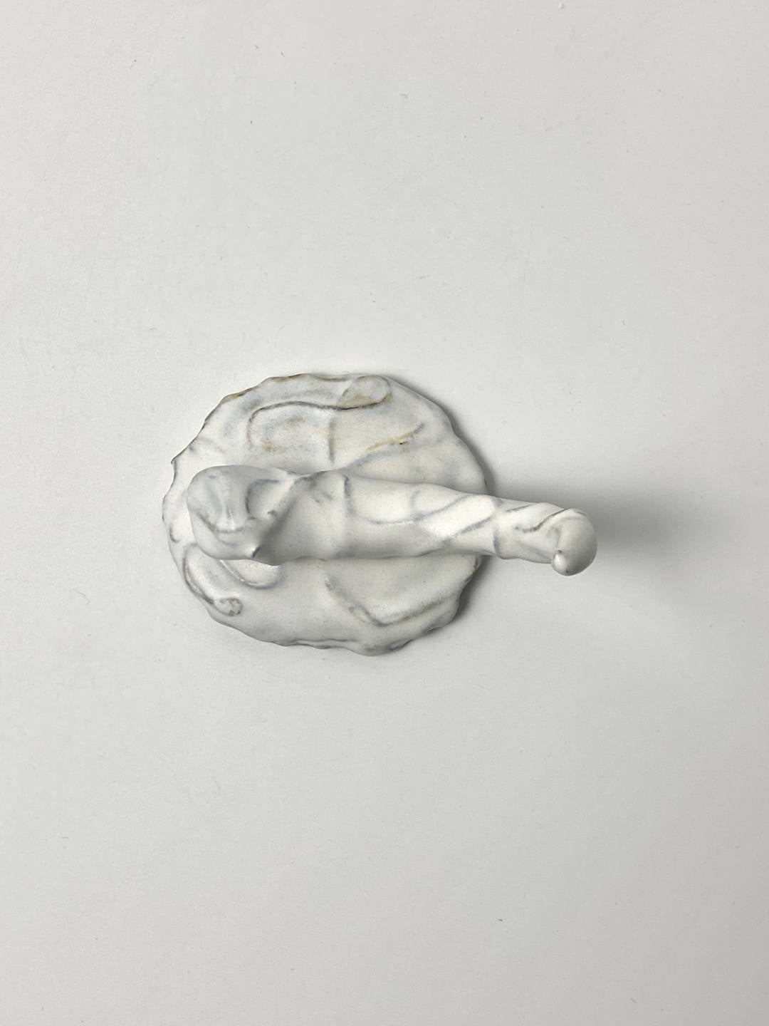 Rib of soil - natural white