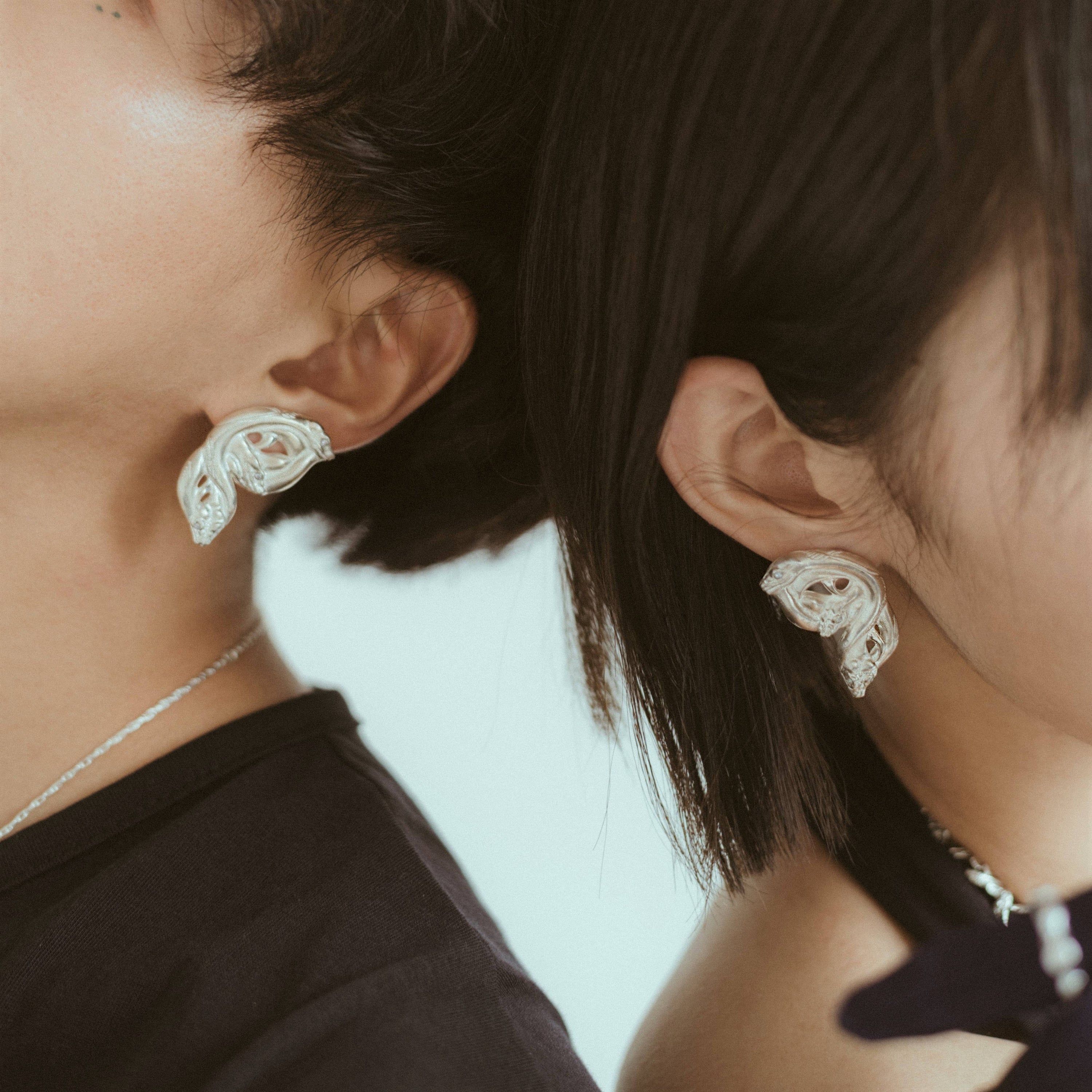 Medusa earrings - [M_M] [믐] - CAVA LIFE