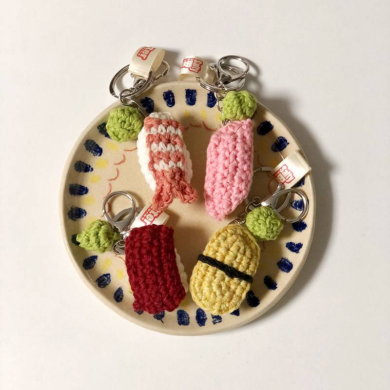 Fantastic Sushi Key Ring / 참치 초밥 키링