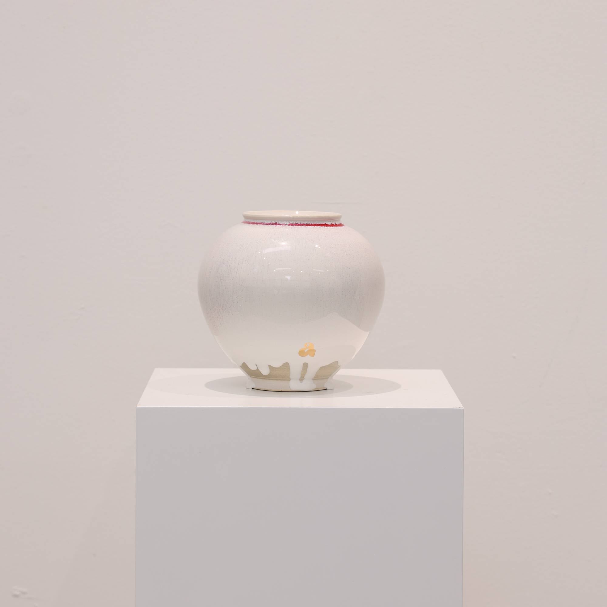 SAI 006 일광화(日光華) 달항아리 (Sun Bloom Moon Jar) 19cm V2