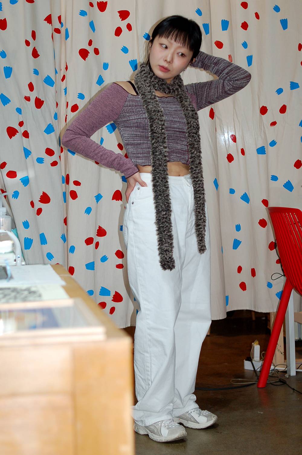 Very Furry Muffler - 3 COLOR