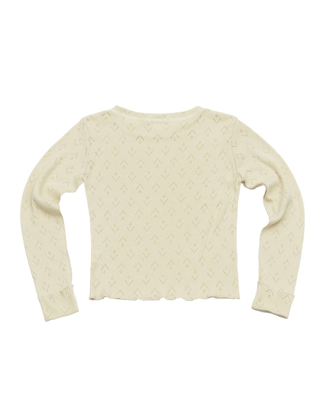 Punching Knit (CREAM) WOMENS