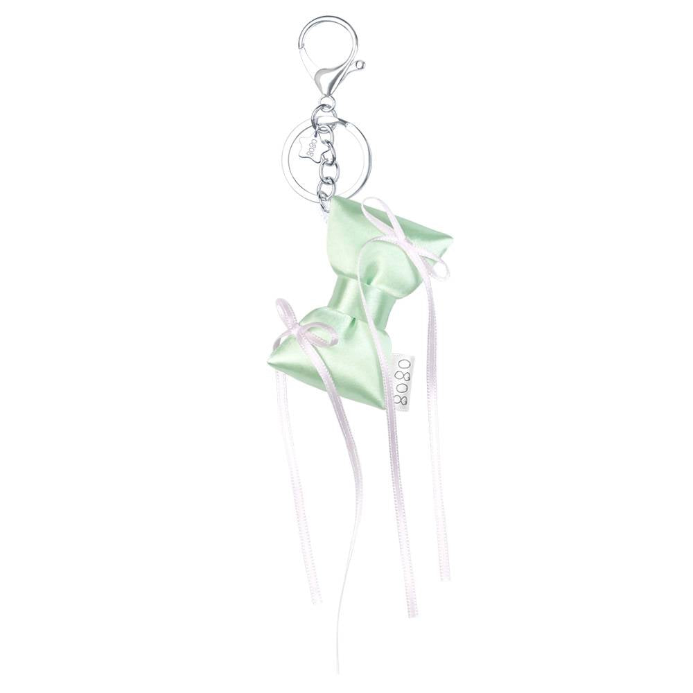 0808 ribbon keyring (melon)