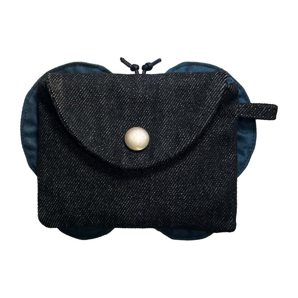 나비 랩 수집 데님 카드지갑 NBL004