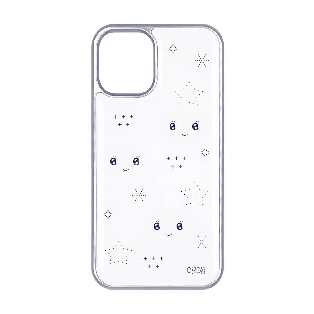 twinkle emoji phonecase (silver)