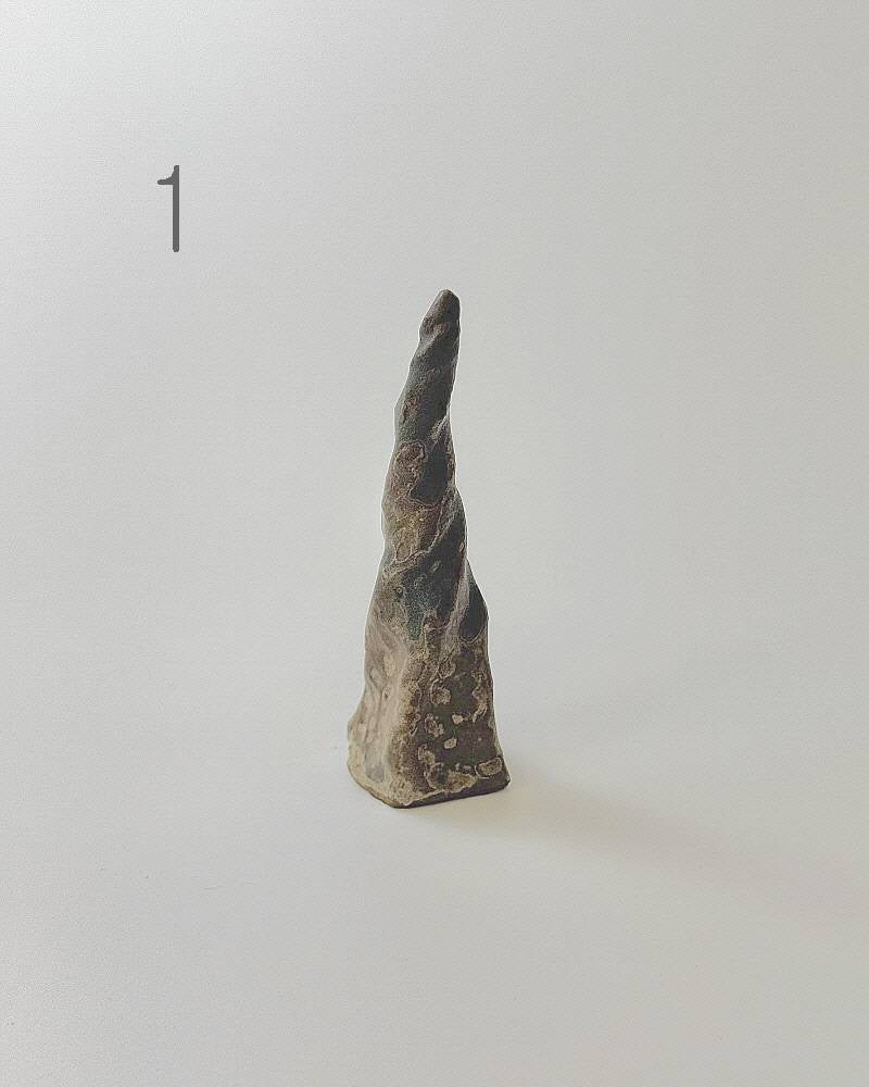 Black clay horn series