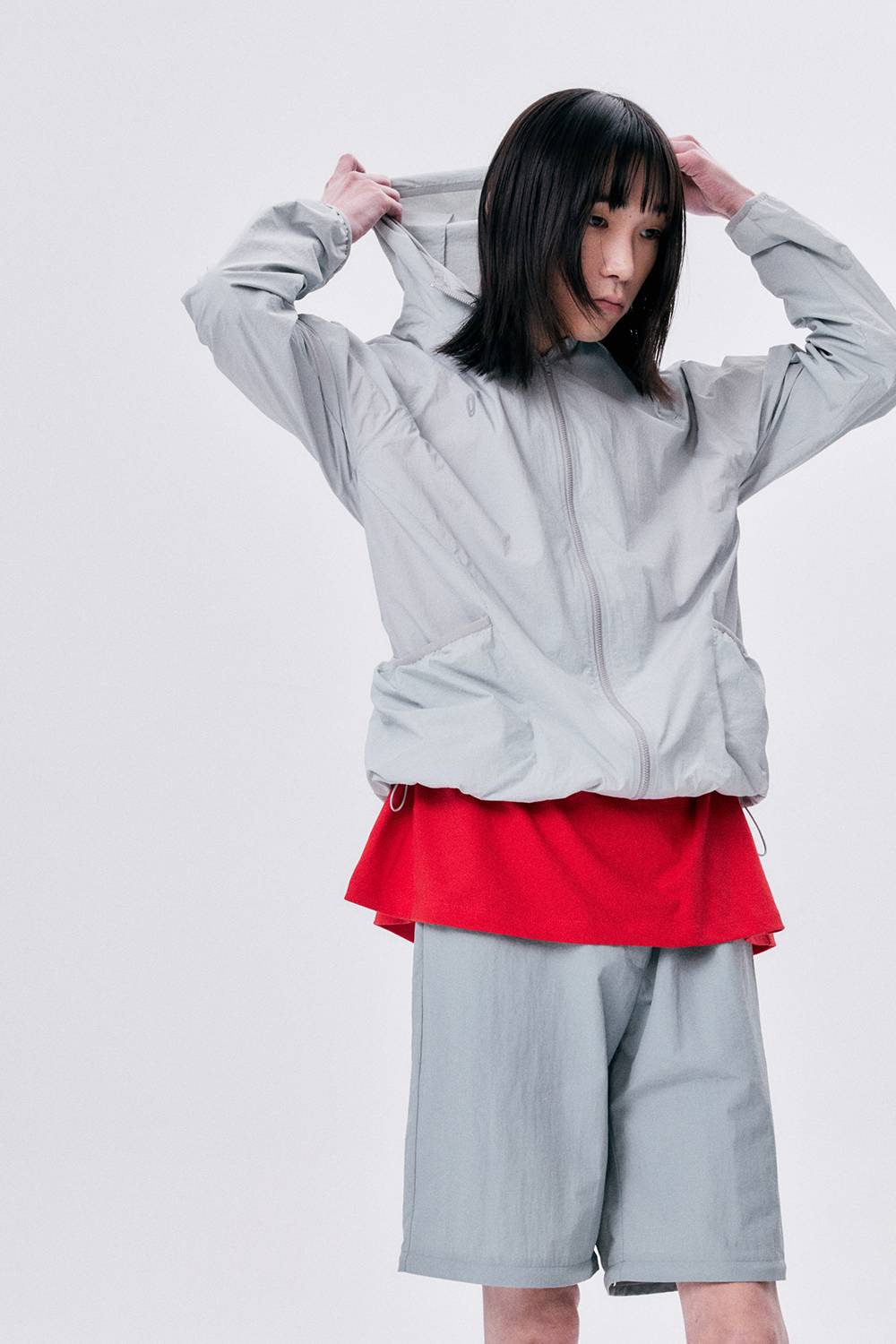 WINDBREAKER / BLUE GRAY - HALOMINIUM  할로미늄 - CAVA LIFE