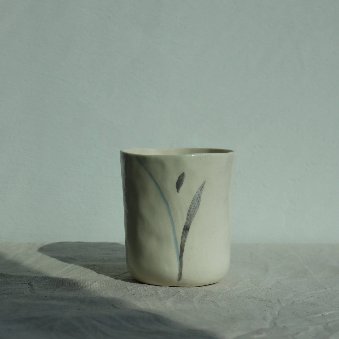 silver grass teacup - samool 사물 - CAVA LIFE